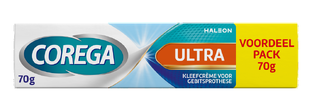 Corega Kleefcrème Ultra Voordeel Pack 70GR Corega Kleefcrème Ultra Voordeel Pack 70GR