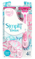 Gillette Venus Simply 3 wegwerpmesjes 4ST Gillette Venus Simply 3 wegwerpmesjes 4ST