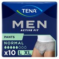 TENA Men Active Fit Normal Slips L/XL 10ST TENA Men Active Fit Normal Slips L/XL 10ST