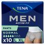 TENA Men Active Fit Normal Slips L/XL 10ST