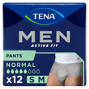 TENA Men Active Fit Normal Slips S/M 12ST TENA Men Active Fit Normal Slips S/M 12ST