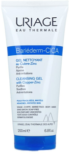 Uriage Bariederm CICA Cleansing Gel Copper-Zink 200ML Uriage Bariederm CICA Cleansing Gel Copper-Zink 200ML