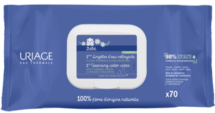 Uriage Baby 1st Cleansing Water Wipes 70ST Uriage Baby 1st Cleansing Water Wipes 70ST