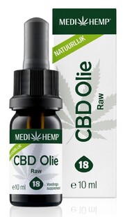 MediHemp CBD Olie Raw 18% 10ML MediHemp CBD Olie Raw 18% 10ML