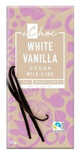 iChoc White Vanilla Chocoladereep 80GR