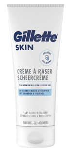 Gillette Skin Scheercrème Ultra Gevoelige Huid 175ML Gillette Skin Scheercrème Ultra Gevoelige Huid 175ML