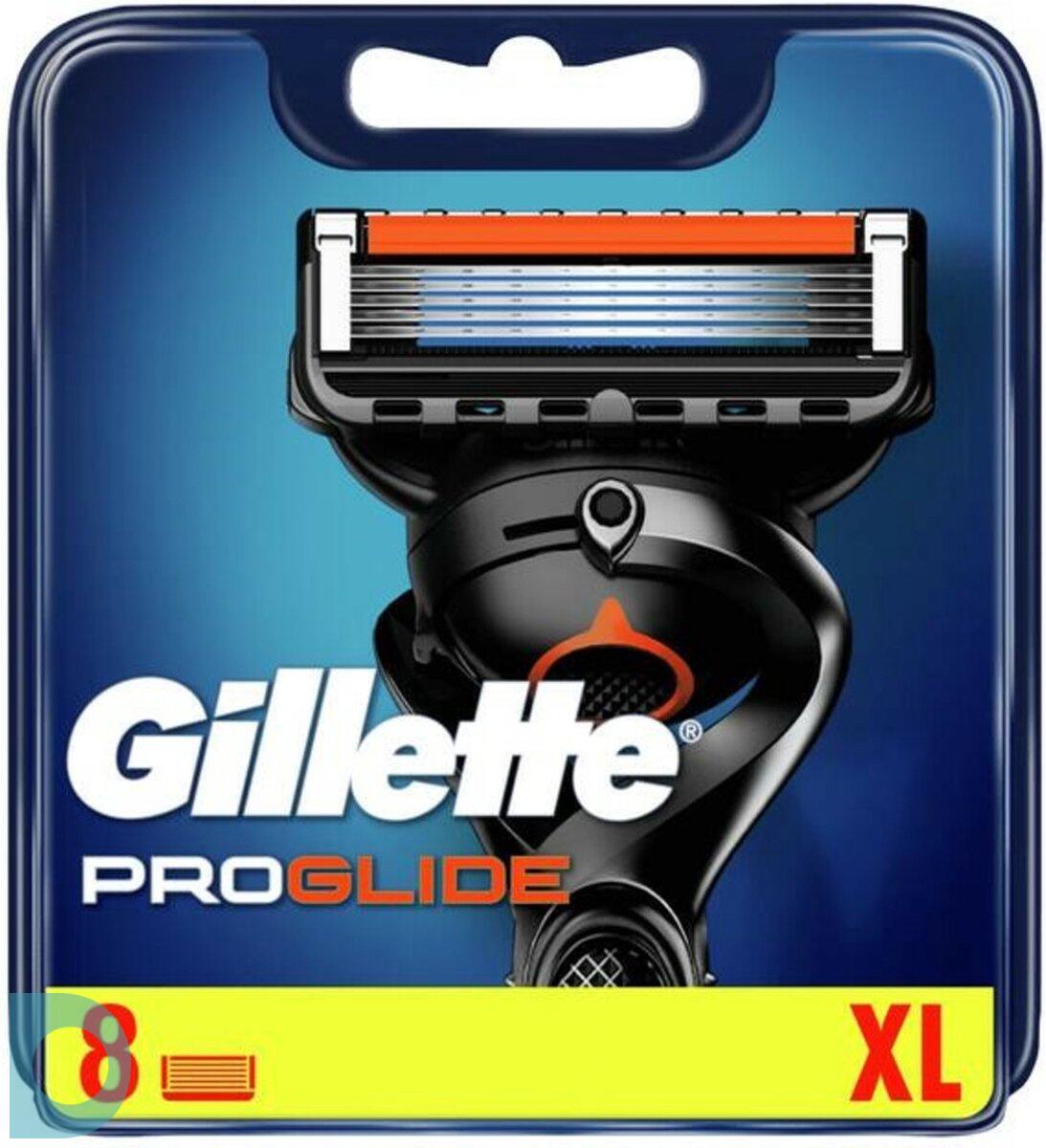 band slogan Geval Gillette ProGlide Power Navulmesjes bij De Online Drogist