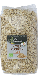 Its Amazing Havervlokken Grof 500GR  Its Amazing Havervlokken Grof 500GR