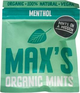 Max's Organics Menthol Mints 17GR