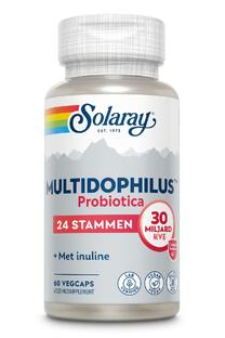 Solaray Multidophilus Probiotica 24 Stammen Vegcaps 60CP