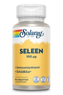 Solaray Seleen 100mcg Tabletten 90TB