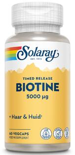 Solaray Biotine Timed Release Capsules 60CP