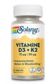 Solaray Vitamine D3&K2 60VCP