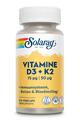 Solaray Vitamine D3&K2 120VCP