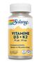 Solaray Vitamine D3&K2 120VCP