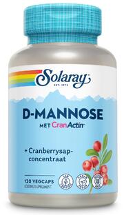 Solaray D-Mannose Met CranActin Capsules 120CP
