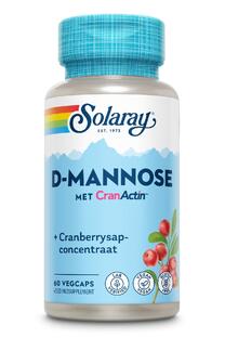 Solaray D-Mannose Met CranActin Capsules 60CP