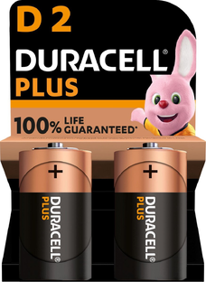 Duracell Plus Power D Batterijen 2ST Duracell Plus Power D Batterijen 2ST