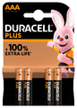 Duracell Plus Power Batterijen AAA 4ST