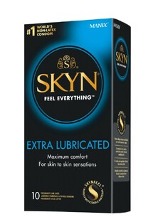 Skyn Manix Skyn Condooms Extra Lubricated 10ST Skyn Manix Skyn Condooms Extra Lubricated 10ST
