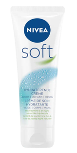 Nivea Soft Hydraterende Crème Tube 75ML Nivea Soft Hydraterende Crème Tube 75ML