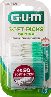 GUM Soft Picks Original Medium 50 ST 50ST GUM Soft Picks Original Medium 50 ST 50ST