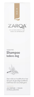De Online Drogist Zarqa Sensitive Shampoo Iedere Dag 200ML aanbieding