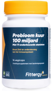 Fittergy Probioom Kuur 100 Miljard Capsules 14VCP Fittergy Probioom Kuur 100 Miljard Capsules 14VCP