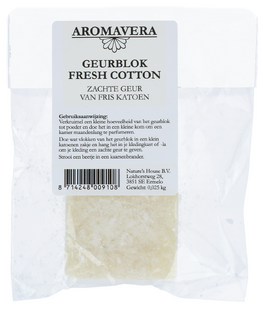 Aroma Vera Geurblok Fresh Cotton 25GR 
