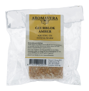 Aroma Vera Geurblok Amber 30GR