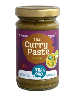 TerraSana Thai Curry Paste Green 120GR  TerraSana Thai Curry Paste Green 120GR