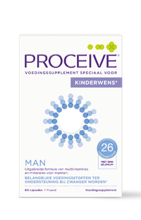 Proceive Kinderwens Man Capsules 60CP Proceive Kinderwens Man Capsules 60CP