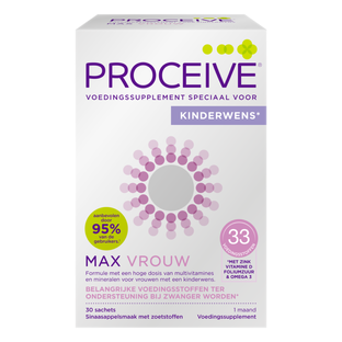 Proceive Kinderwens Max Vrouw 30ST Proceive Kinderwens Max Vrouw 30ST
