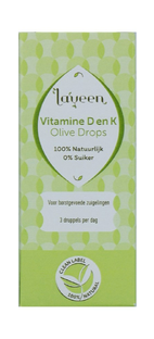 Laveen Olive Drops Vitamine D en K Druppels 10ML