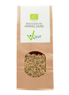 Vitiv Biologische Venkelzaad 50GR Vitiv Biologische Venkelzaad 50GR