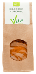 Vitiv Biologische Curcuma Poeder 100GR Vitiv Biologische Curcuma Poeder 100GR