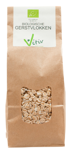 Vitiv Biologische Gerstvlokken 500GR Vitiv Biologische Gerstvlokken 500GR