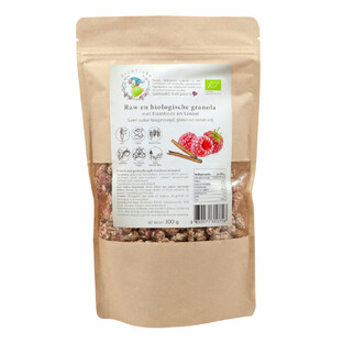 Vitiv Tijgernoot Havergranola met Framboos en Kaneel 300GR Vitiv Tijgernoot Havergranola met Framboos en Kaneel 300GR