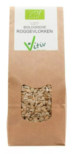 Vitiv Biologische Roggevlokken 500GR Vitiv Biologische Roggevlokken 500GR