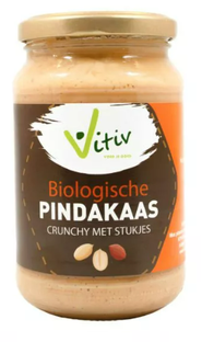 Vitiv Biologische Pindakaas Crunchy 350GR Vitiv Biologische Pindakaas Crunchy 350GR