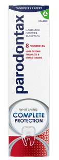 Parodontax Tandpasta Whitening Complete Protection - tegen bloedend tandvlees 75ML Parodontax Tandpasta Whitening Complete Protection - tegen bloedend tandvlees 75ML