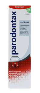 Parodontax Whitening Tandpasta - dagelijkse tandpasta tegen bloedend tandvlees 75ML