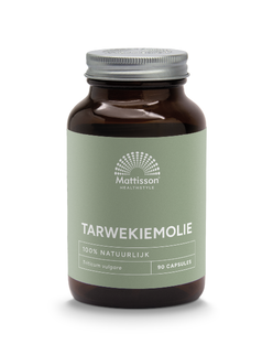 Mattisson HealthStyle Tarwekiemolie 1000mg Capsules 90CP Mattisson HealthStyle Tarwekiemolie 1000mg Capsules 90CP