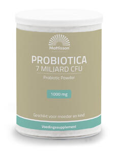 Mattisson HealthStyle Probiotica 7 Miljard CFU 1000mg Poeder 125GR