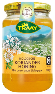 De Traay Koriander Honing Biologisch 350GR De Traay Koriander Honing Biologisch 350GR