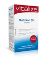 Vitalize Multi Man 50+ Compleet Tabletten 60TB Vitalize Multi Man 50+ Compleet Tabletten 60TB