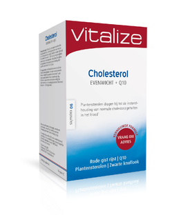 Vitalize Cholesterol Evenwicht + Q10 Capsules 90CP Vitalize Cholesterol Evenwicht + Q10 Capsules 90CP