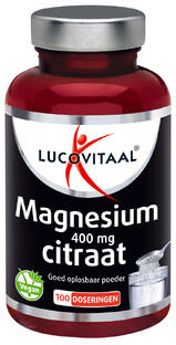 Lucovitaal Magnesium Citraat 400 mg 250GR