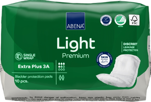 Abena Light Premium Extra Plus 3A Inlegverband 10ST Abena Light Premium Extra Plus 3A Inlegverband 10ST