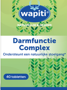 Wapiti Darmfunctie Complex Tabletten 40ST Wapiti Darmfunctie Complex Tabletten 40ST